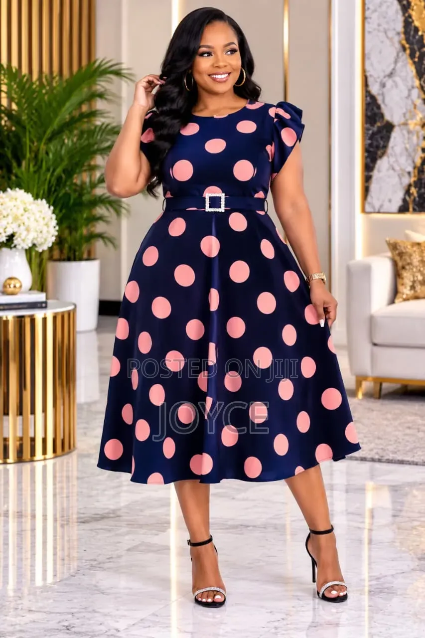 Skater Polka Dots Dress