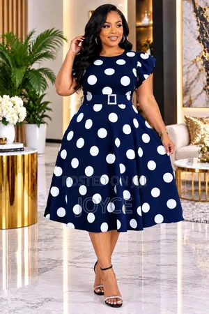 Skater Polka Dots Dress