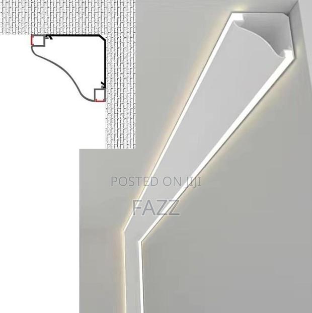 Cornice Led Aluminium Profile - main view