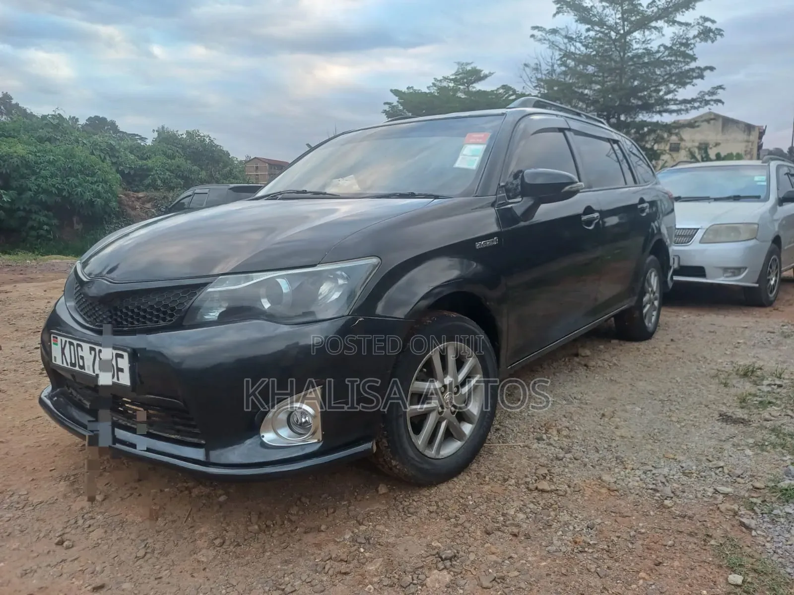 Toyota Corolla Fielder 2015 Black