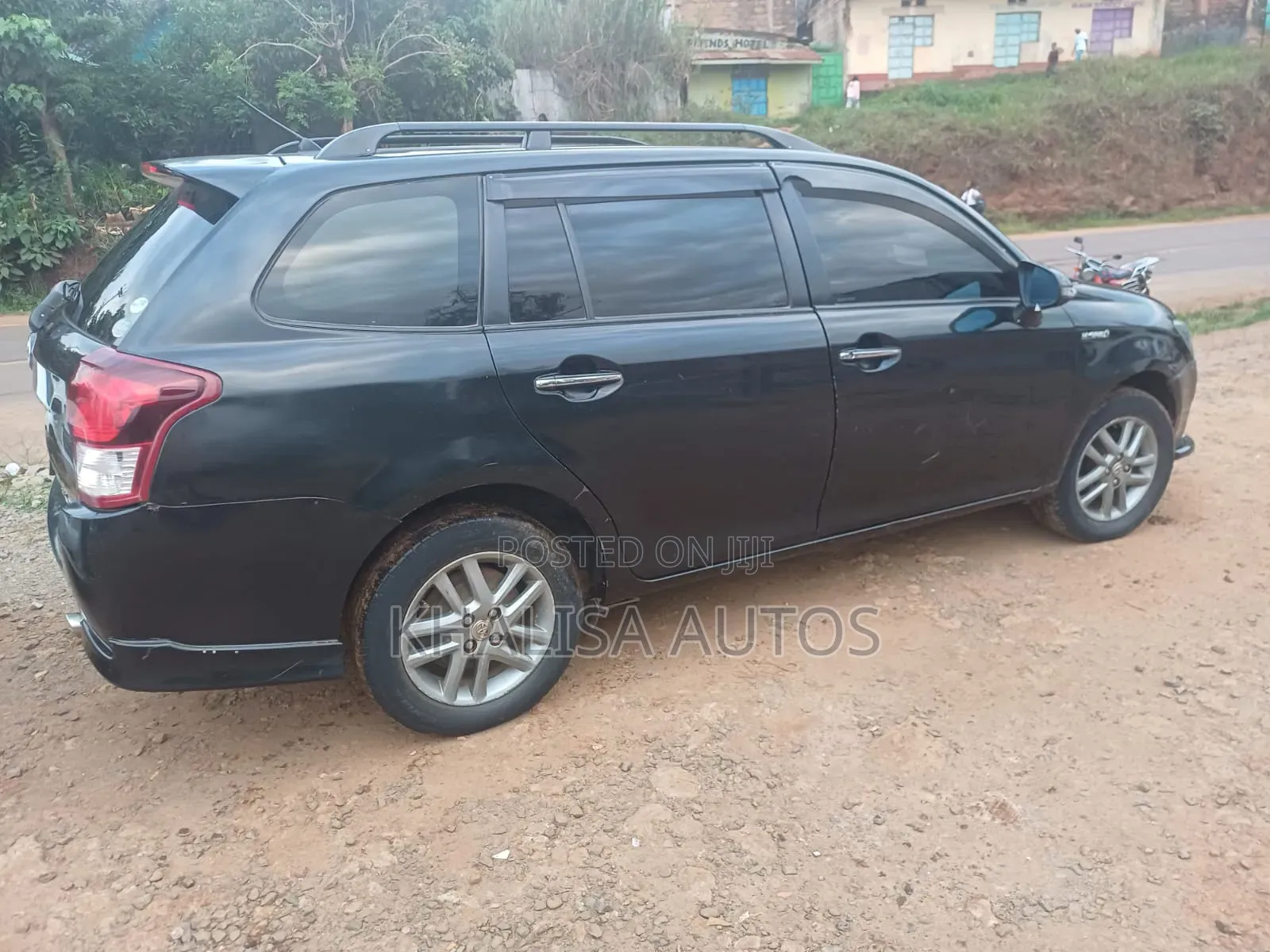 Toyota Corolla Fielder 2015 Black