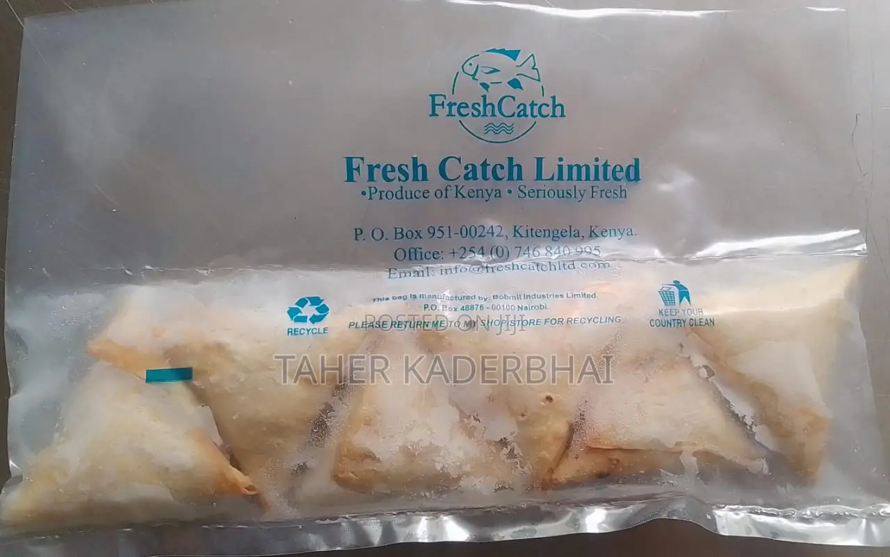 Fish Samosas, Half Cooked (220grams Pkt)