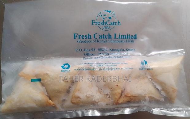 Fish Samosas, Half Cooked (220grams Pkt) - main view