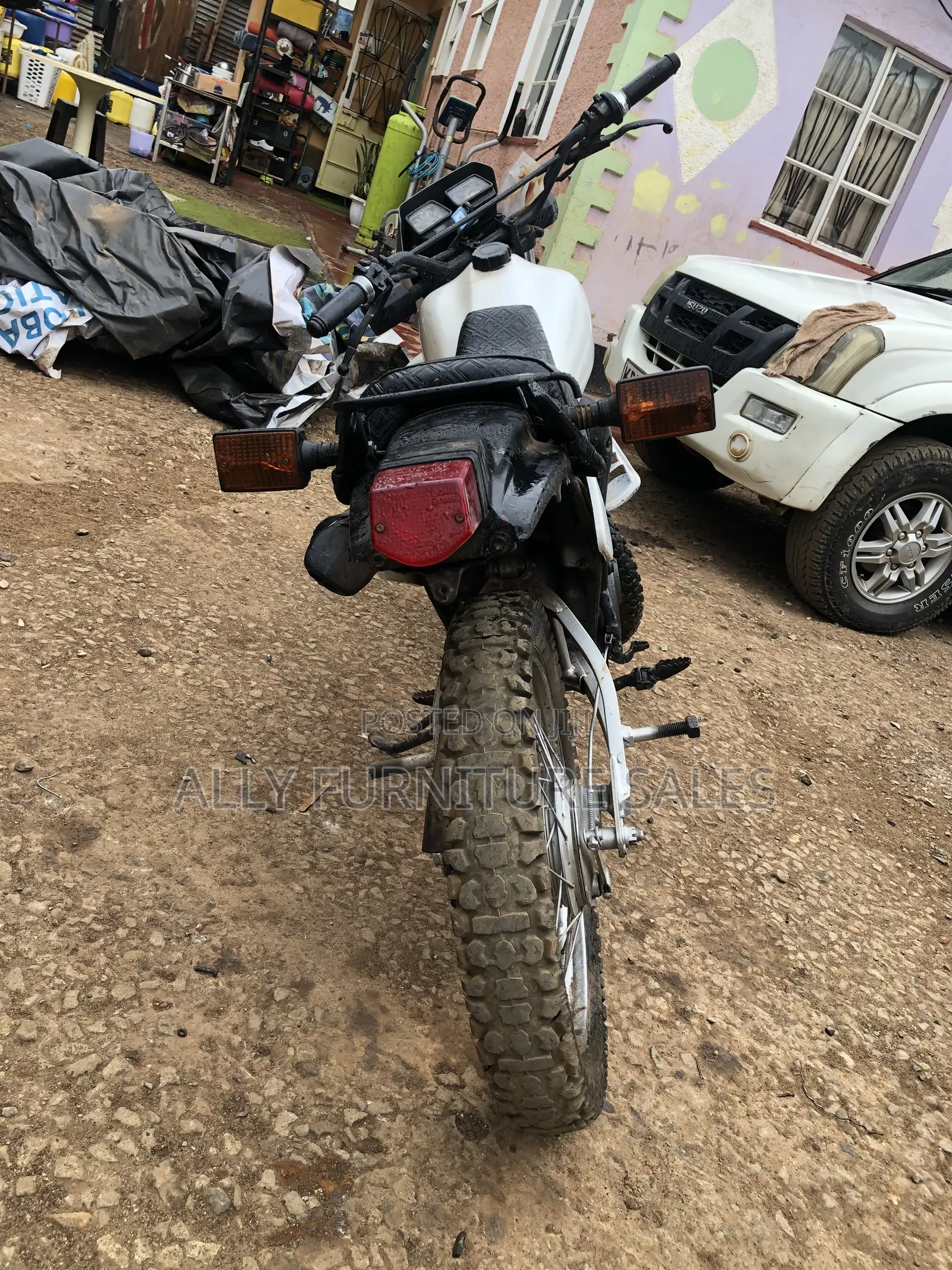Yamaha DT125 2001 White
