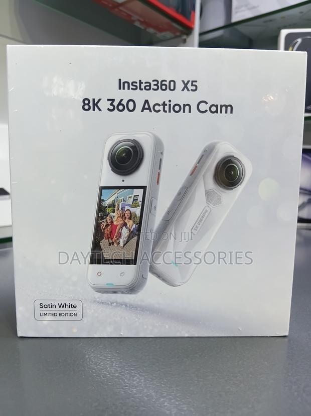 Insta360 X5 360° 8K Camera (Limited Edition, Satin White) - thumbnail 2