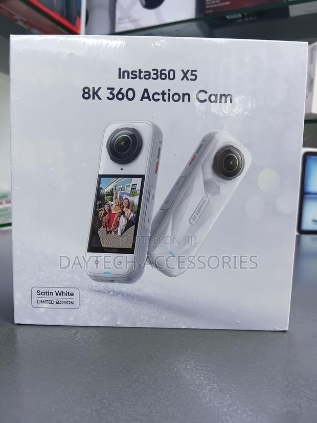 Insta360 X5 360° 8K Camera (Limited Edition, Satin White) - thumbnail 3