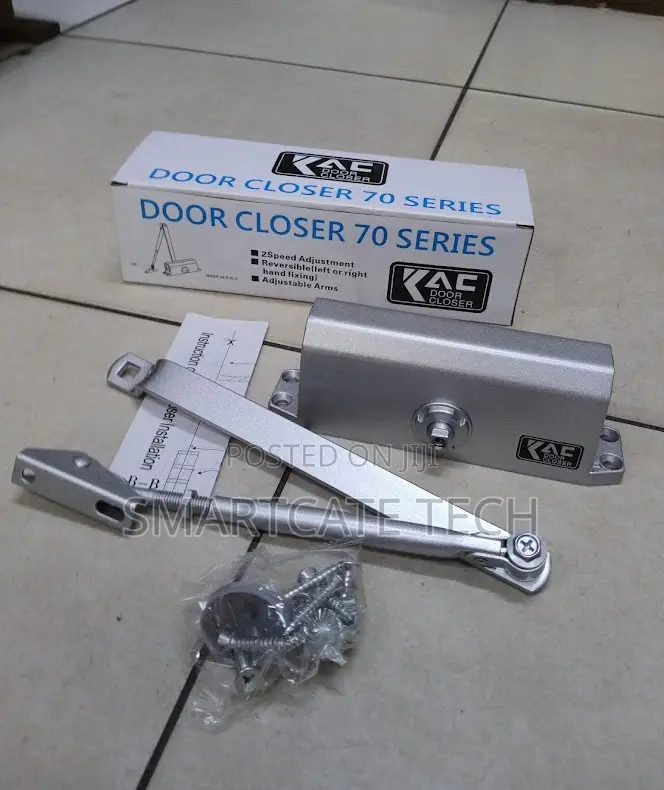 New 70 Series Door Closer: Speed Adjustment Instructions