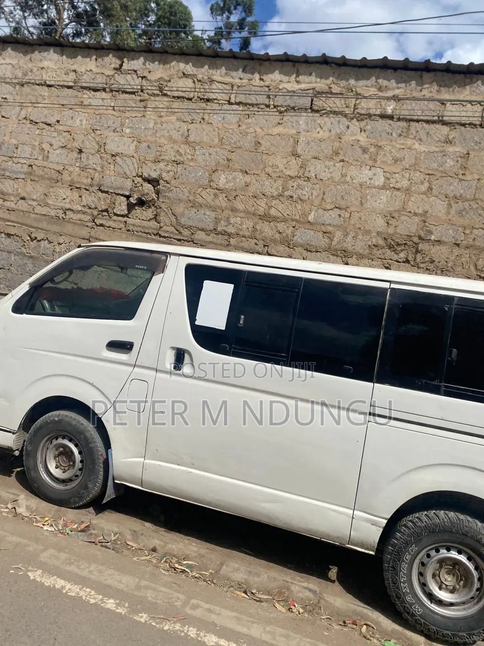 Toyota HiAce 2008 White