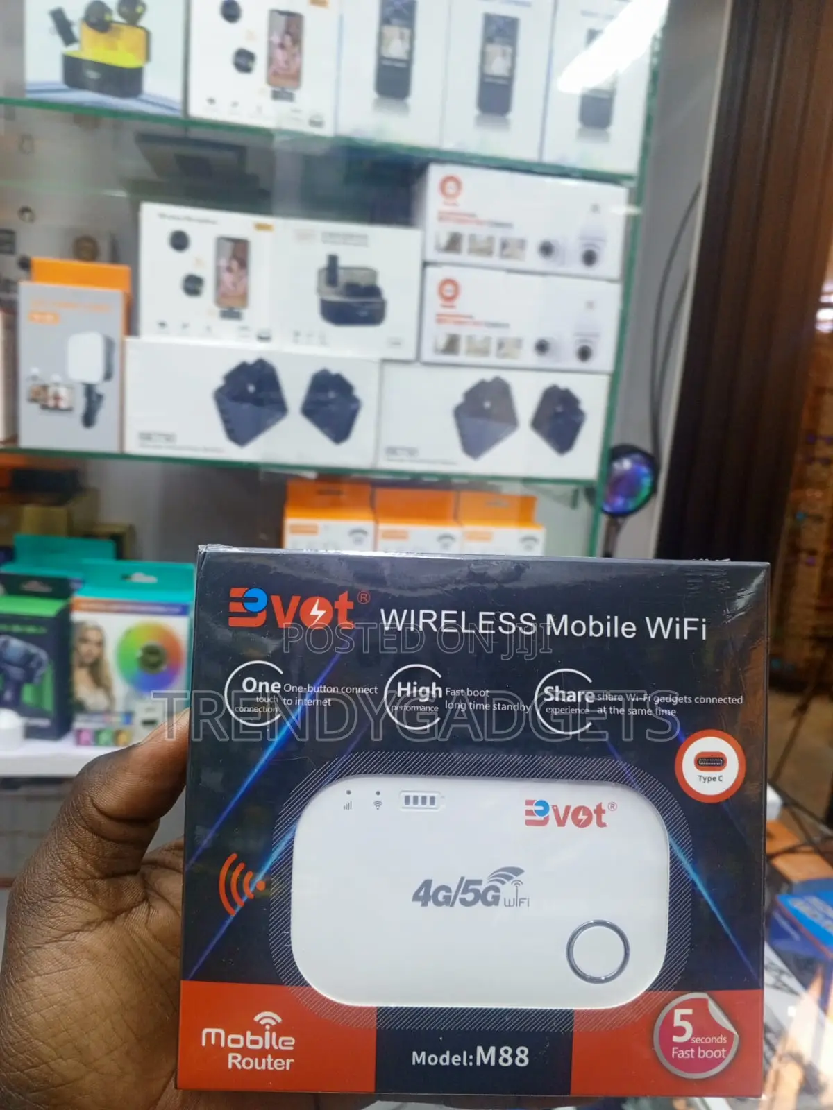 BVOT M88 150Mbps Portable MiFi Router for Kenya Networks