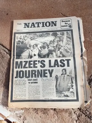 Rare Kenyan History Newspapers