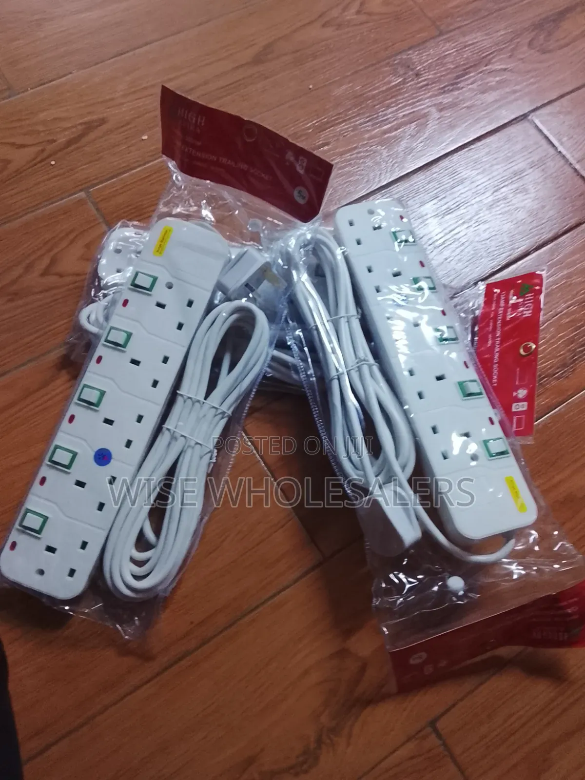 6-Way Extension Socket With Individual Switches