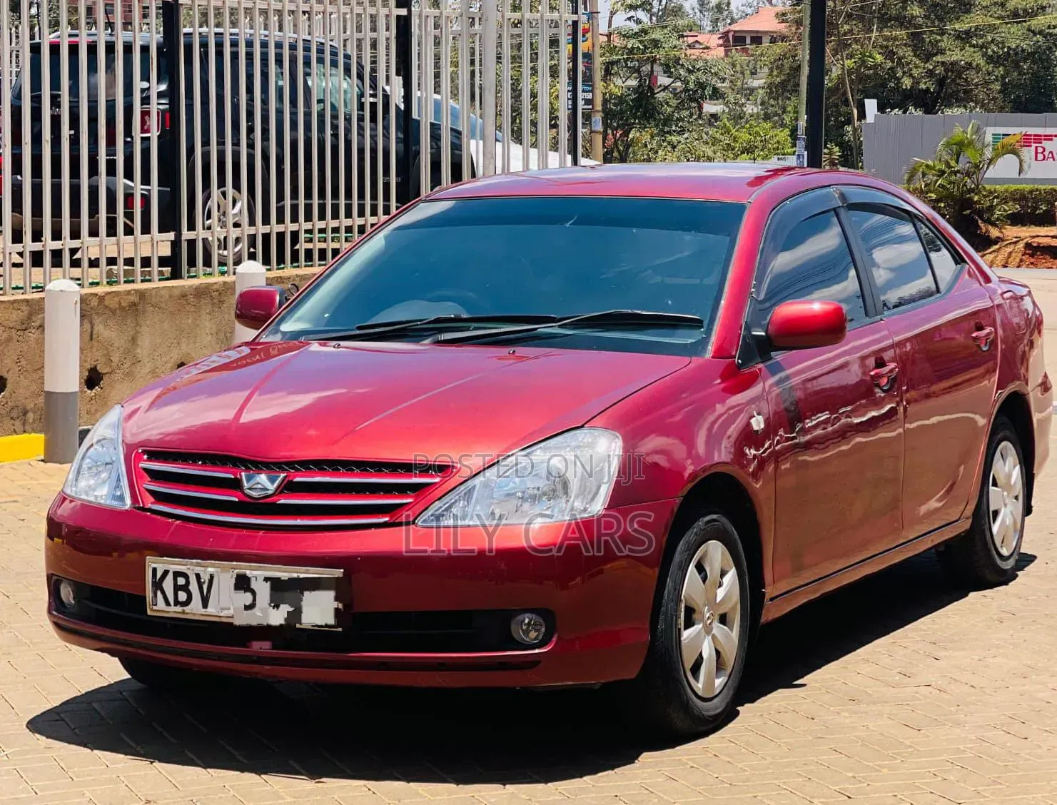 Toyota Allion 2007 Maroon