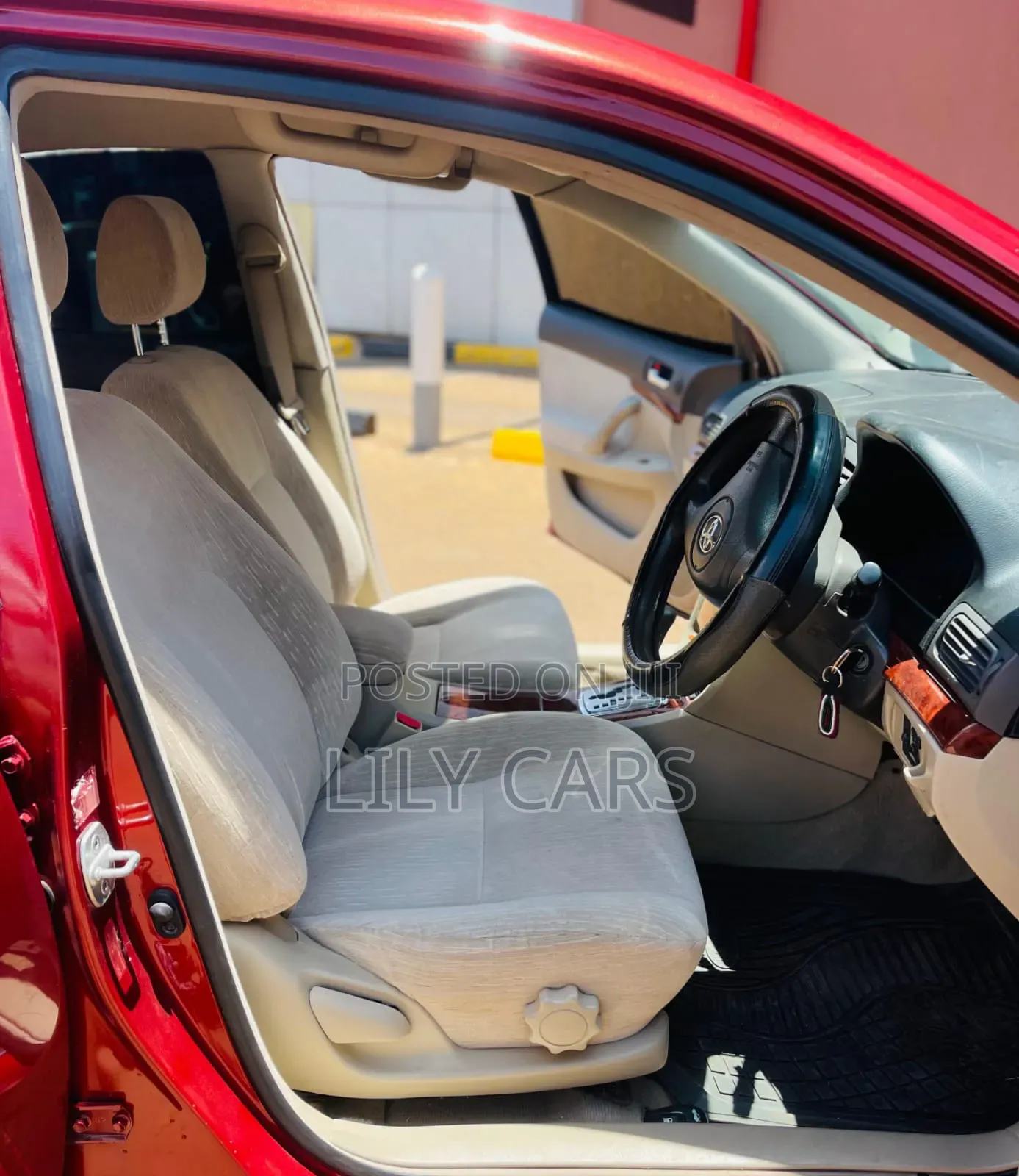 Toyota Allion 2007 Maroon