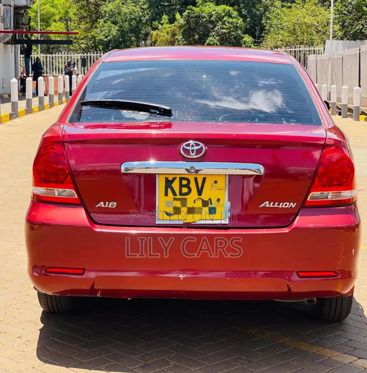 Toyota Allion 2007 Maroon