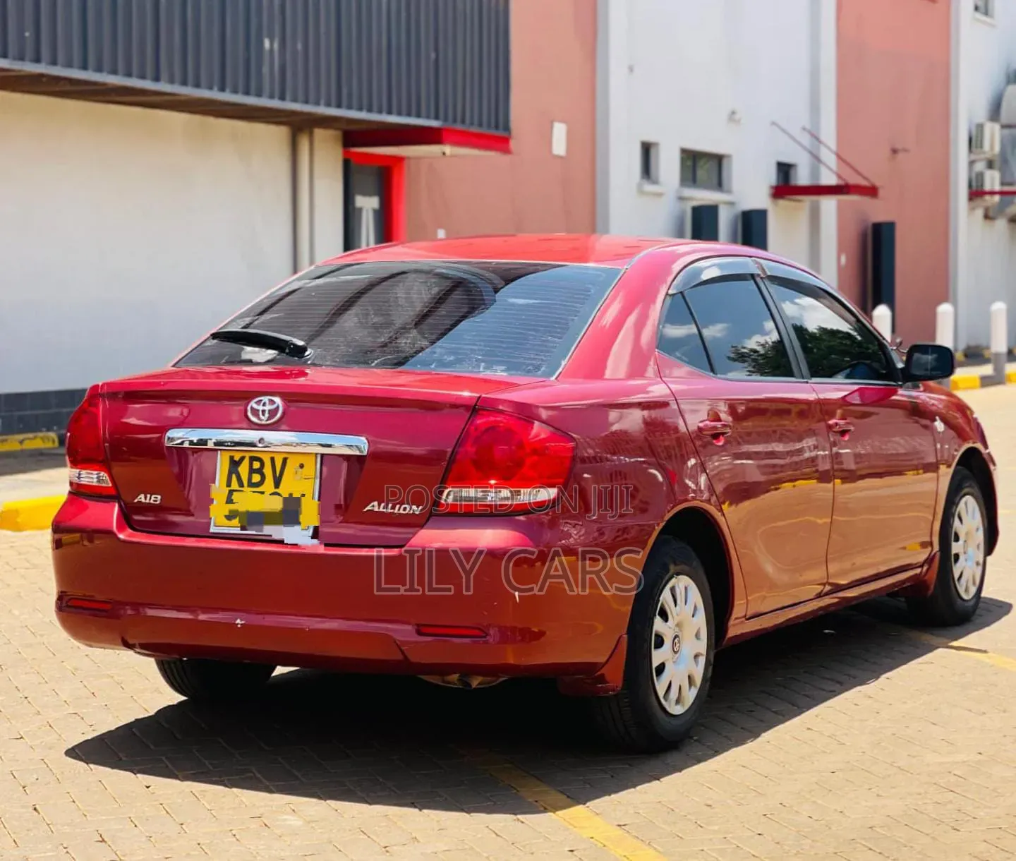 Toyota Allion 2007 Maroon