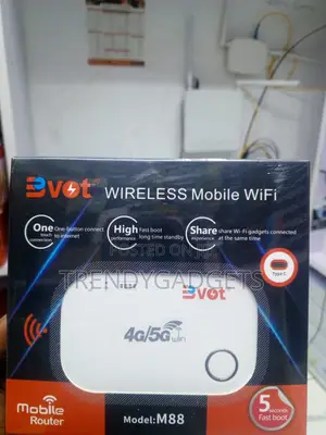 BVOT M88 SIM Card WiFi Router With 6-Hour Battery