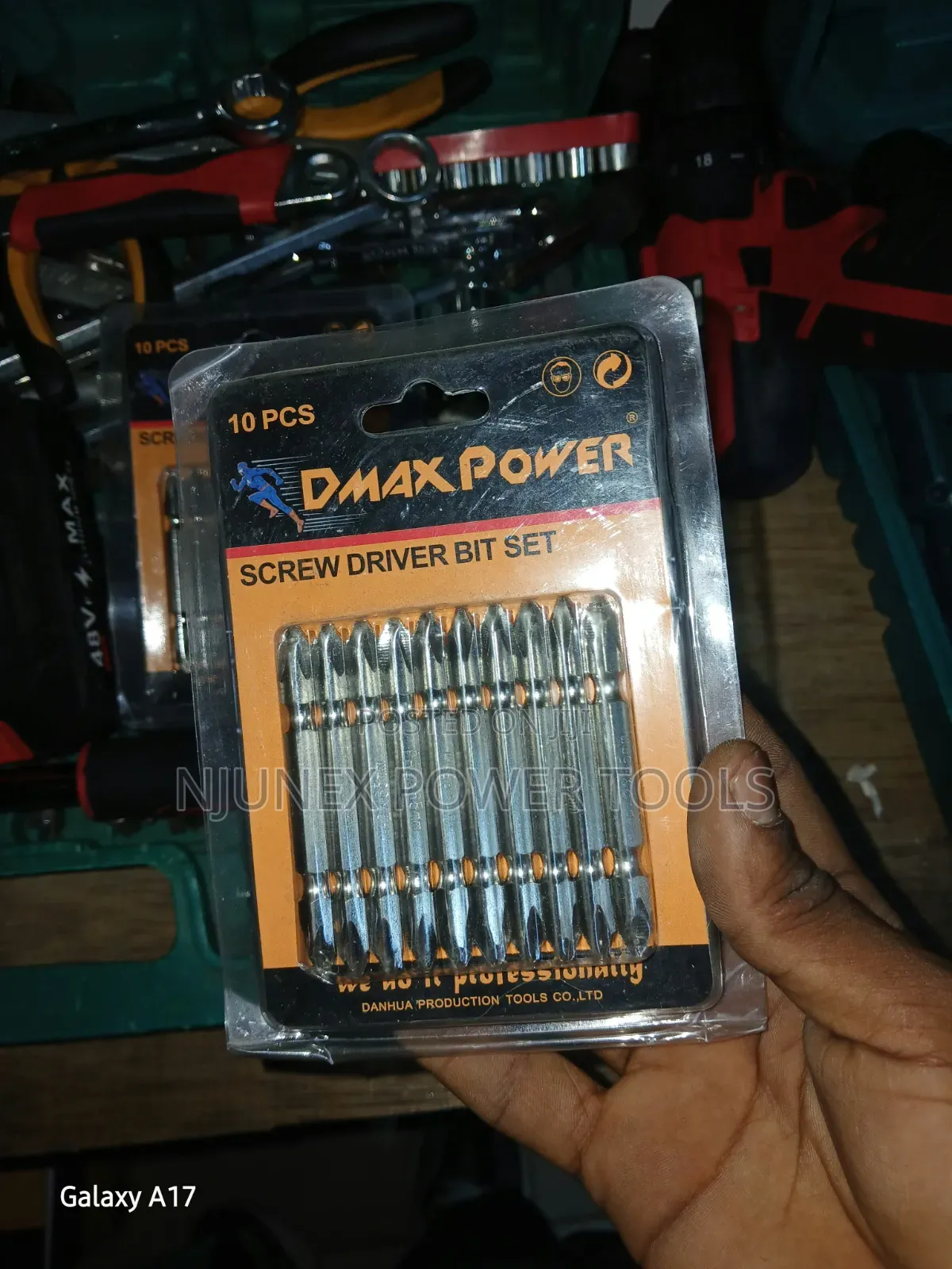 Dmax Power 10-Piece Screwdriver Bit Set