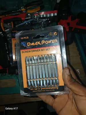 Dmax Power 10-Piece Screwdriver Bit Set