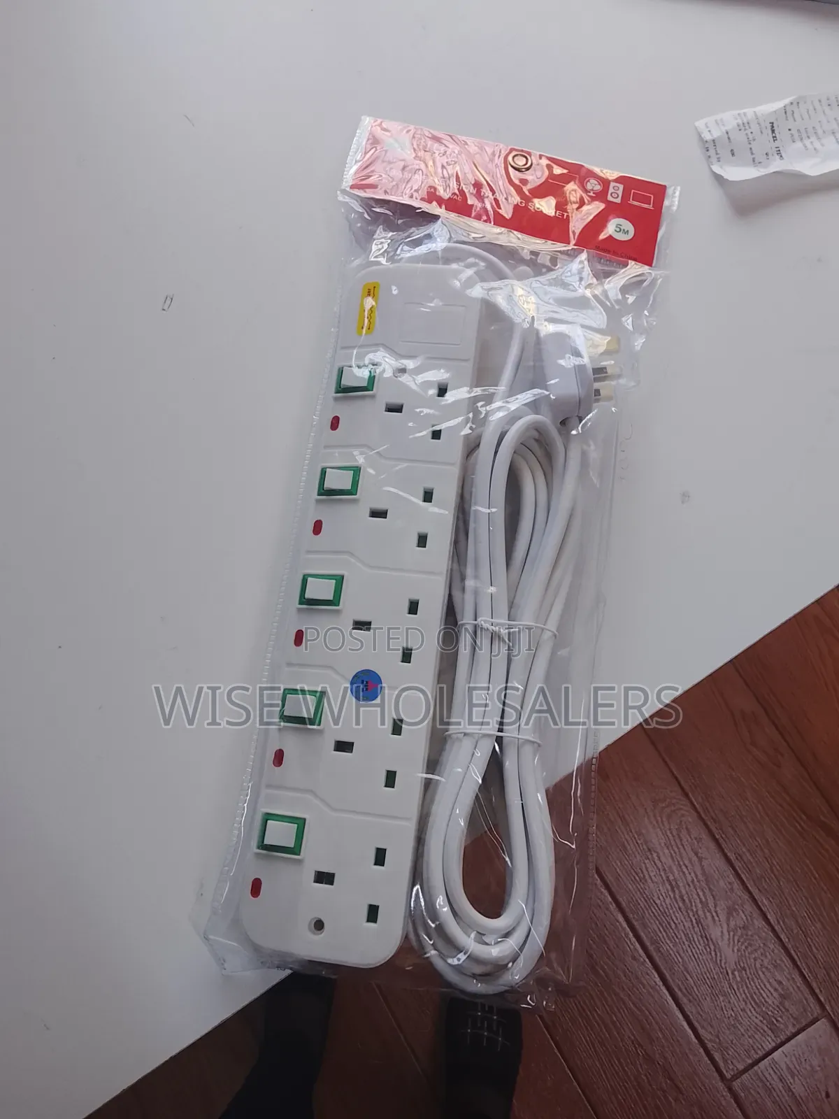 Extension Socket With Individual Switches