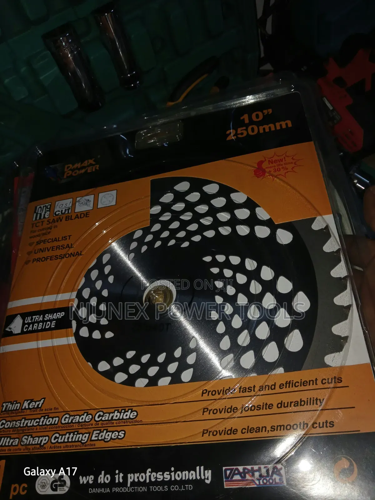 DMAX Power 10" (250mm) TCT Saw Blade (40T)