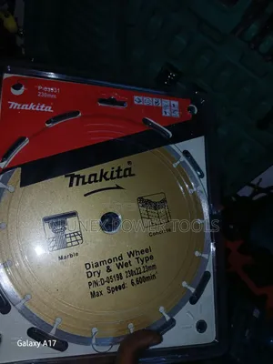 Makita 230mm (9-Inch) Diamond Wheel (Model/Part Number: D-05198)