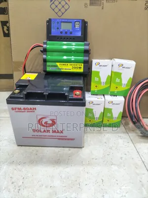 100w Solar Home Lighting Kit