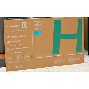Hisense 55 Inch U6 Series Mini-Led ULED 4K VIDAA, Dolby Vision