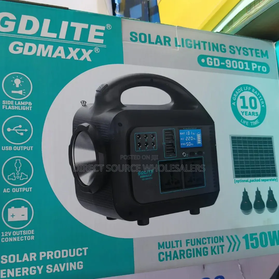 GD-9001 Pro Solar Power Supply With Digital Display
Multifunctional