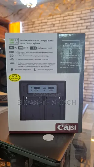 Caisi BP-U90 Dual Digital Battery Charger