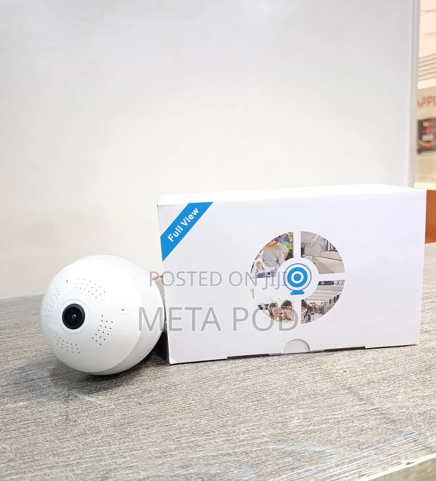 V380 Panoramic Bulb Camera 360° WiFi Security Camera