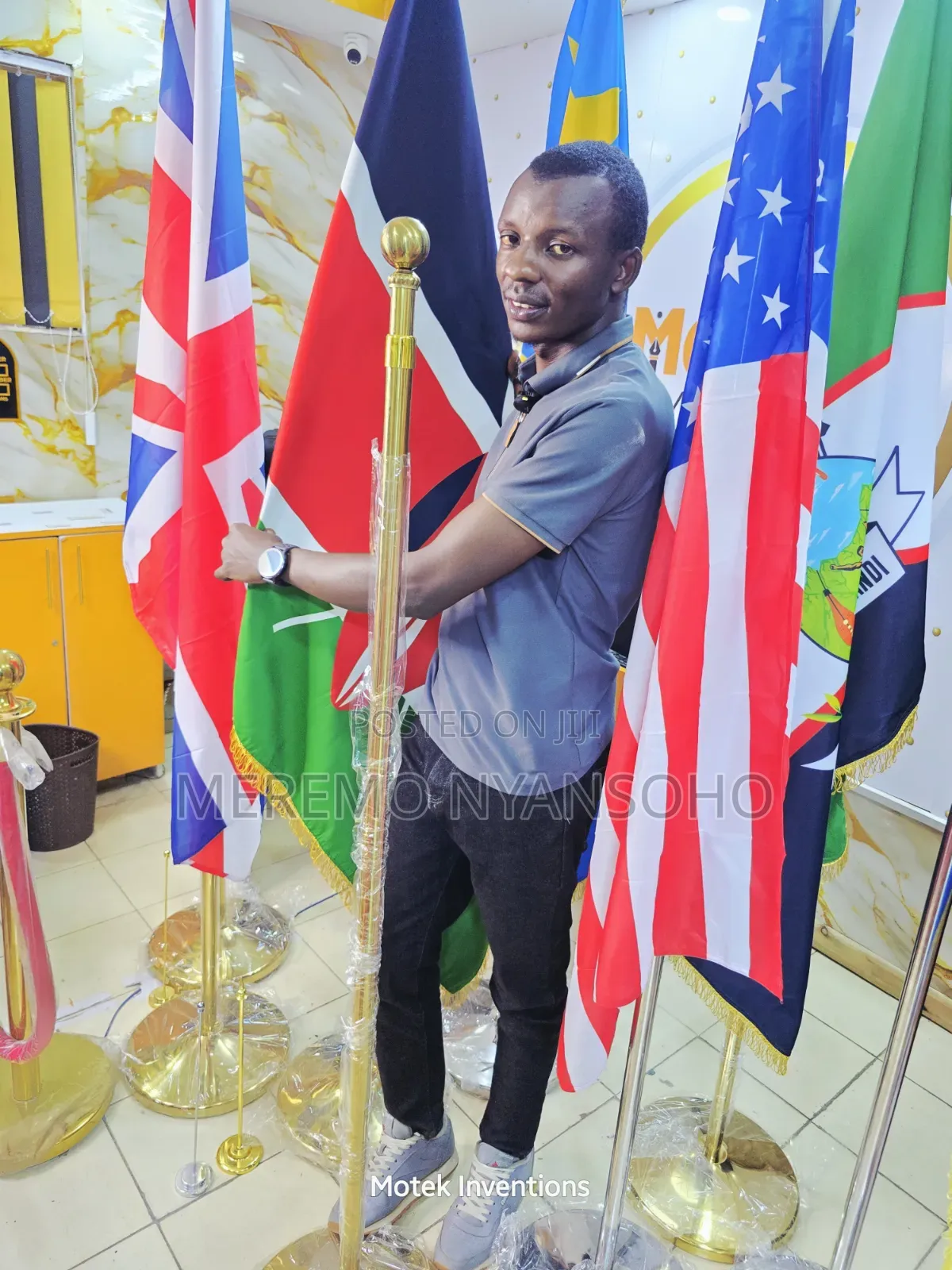 VIP Flags With VIP Flag Poles