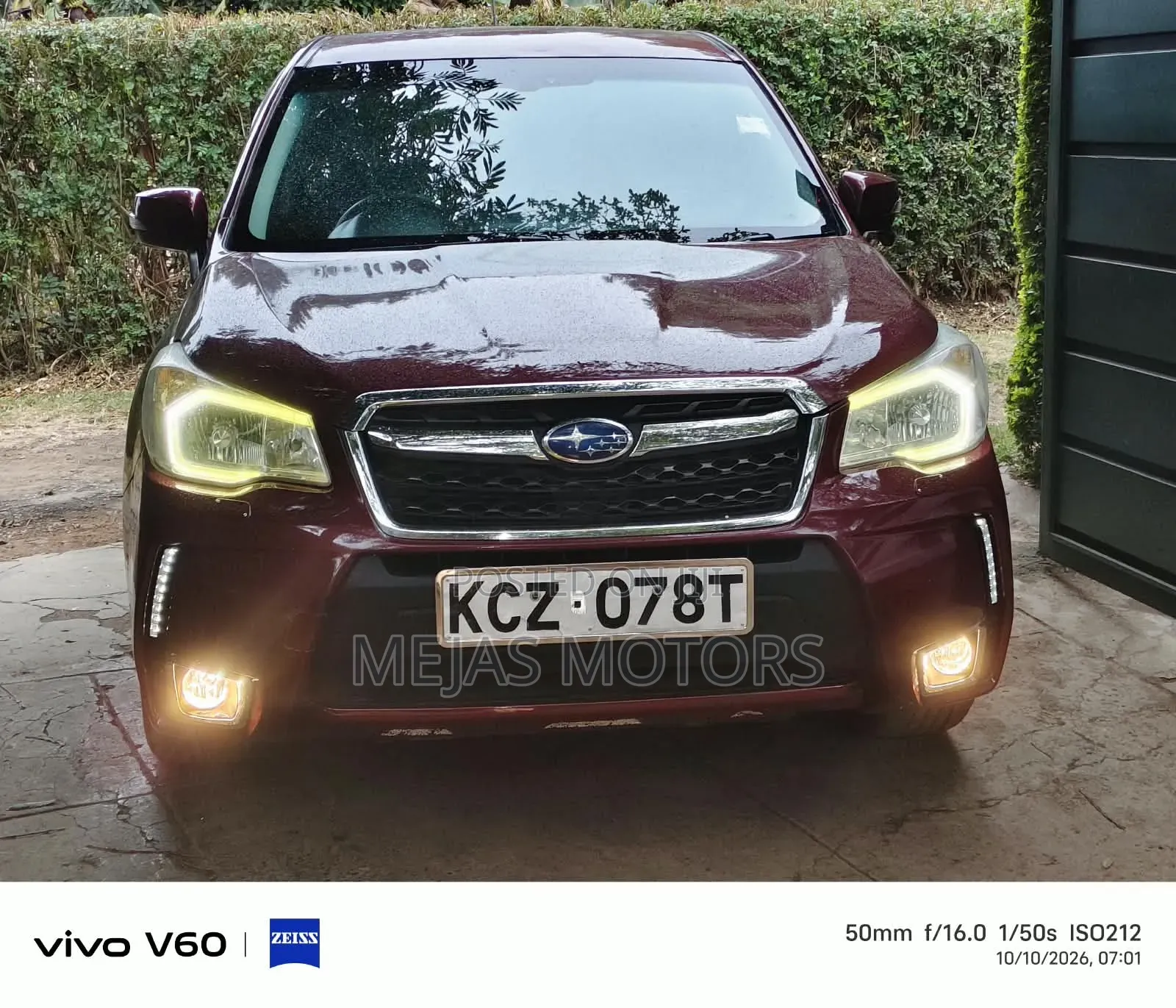 Subaru Forester 2013 Red