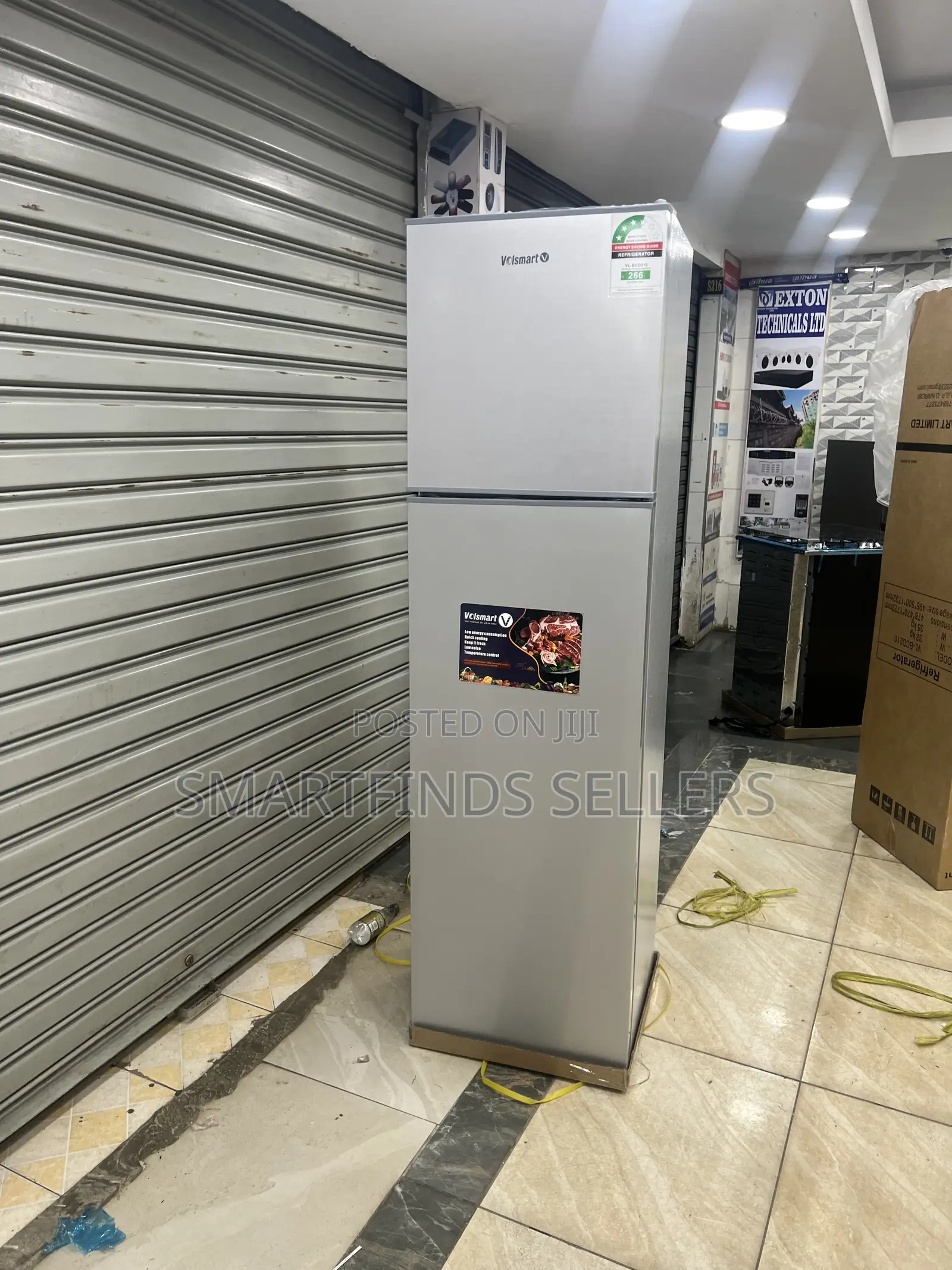 Volsmart 210L Double Door Refrigerator – Spacious, Energy-Efficient