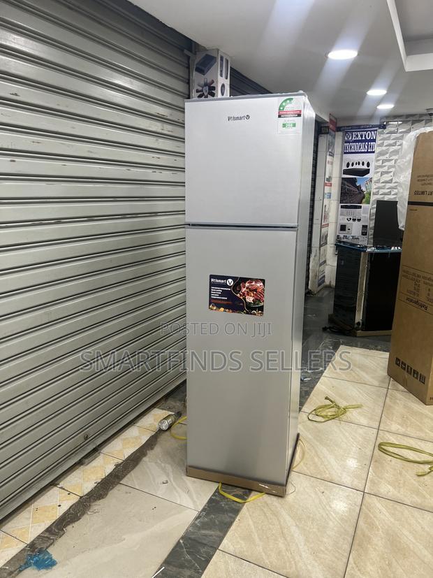 Volsmart 210L Double Door Refrigerator – Spacious, Energy-Efficient - main view