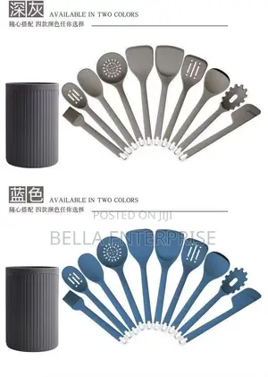 High Quality Silicone Serving spoonAvailable Colours Grey ,Dark Blue