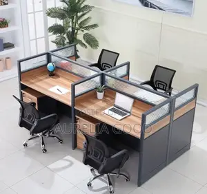 Spacious 4 Way Workstation