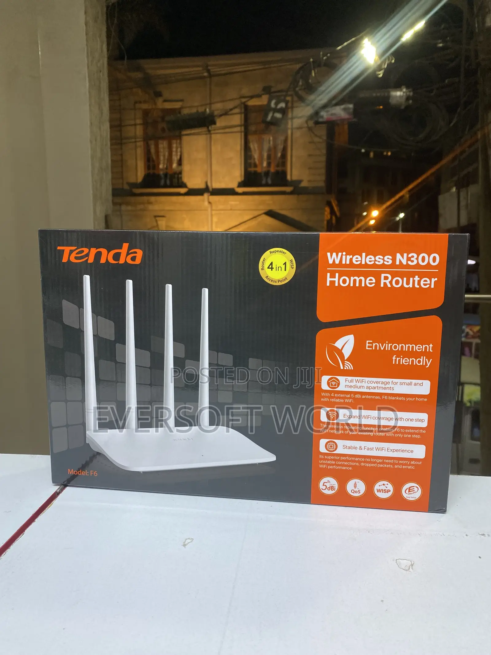 Tenda F6 Wireless N300 Home Router
