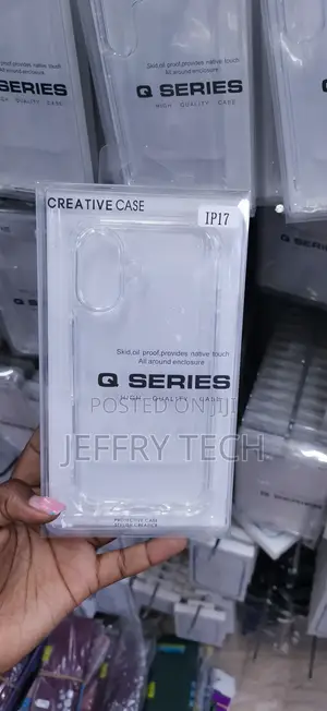 Q Series Creative Case Clear Protective Phone Case (Labeled IP17