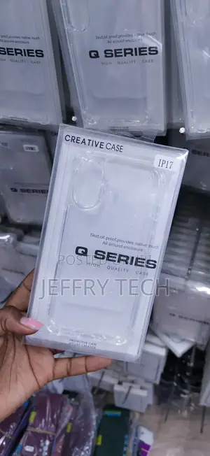 Q Series Creative Case Clear Protective Phone Case (Labeled IP17