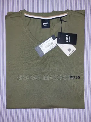 Boss Men's Mix&Match T-Shirt, Green, Medium