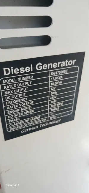 Palsar Silent Diesel Generator 17.0 Kva 18.0kva 3 Phase