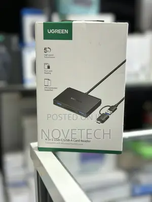 UGREEN 4 in 1 Card Reader and Adapter Mobile Phone/iPad/Laptop/Desktop