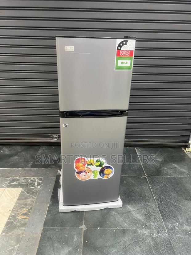 GLD 138L Double Door Refrigerator – Modern Style - main view