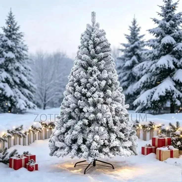 Snow Flaked Christmas Tree 1.2m