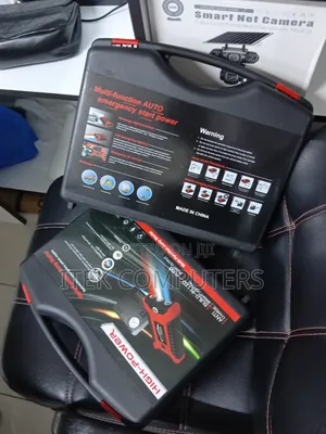 Powerful 12V Car Battery Booster With Tyre Inflator and USB Charging
