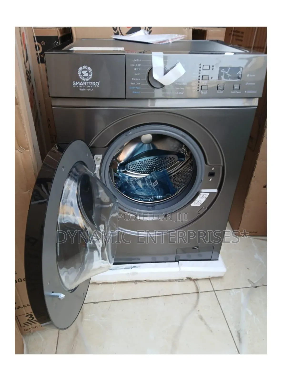Smartpro 10kg Front Load Washing Machine