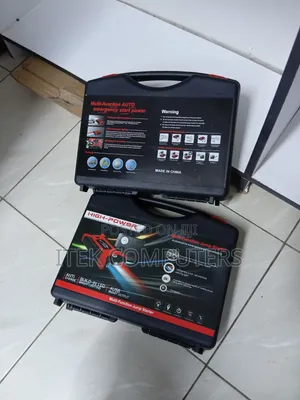 All-in-One Vehicle Emergency Kit With 12V Jump Starter and Air Pump