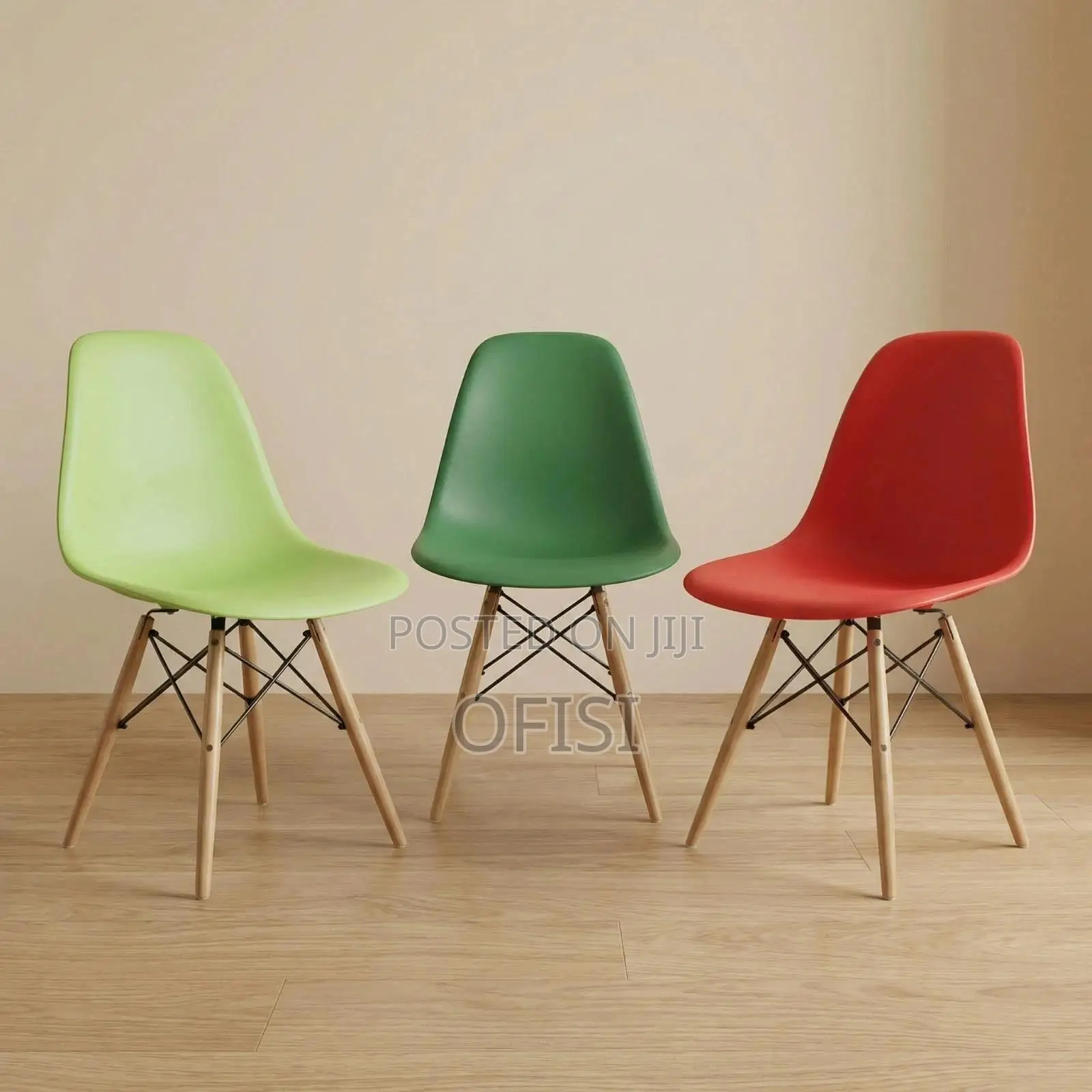 Dining Chair; Modern Plastic Dining Chair