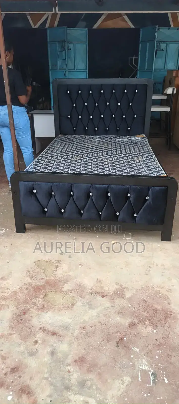 Beige Chester Bed