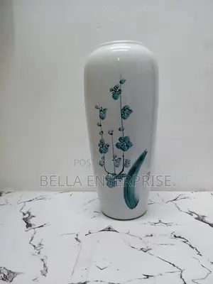 Azure Bloom Ceramic Flower Vase at Kes 4500